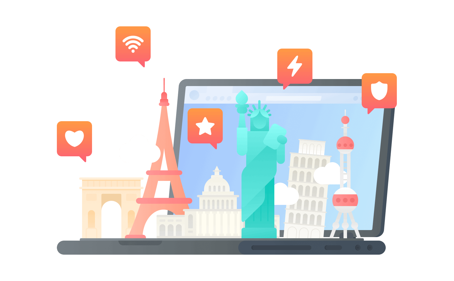 在卢旺达连接到中国的加速器 - 大陆VPN